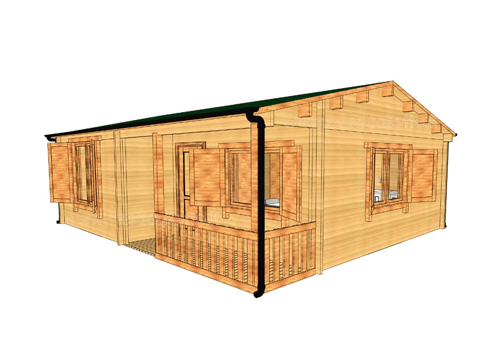 Casetta Portofino 50mq gronda