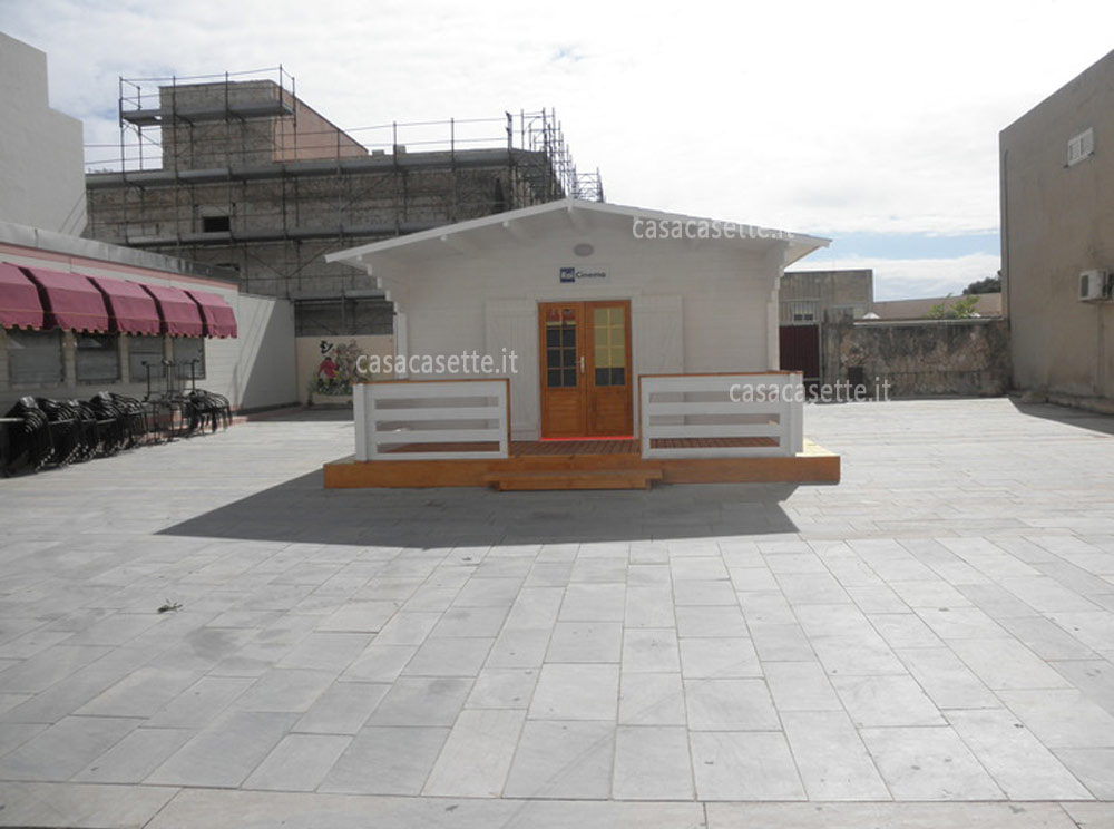 Casetta Puglia 5x10 bianca Casetta modello Puglia 5x10 bianca colore