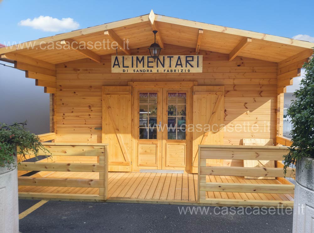 Casetta modello Puglia 5x10 negozio mercato