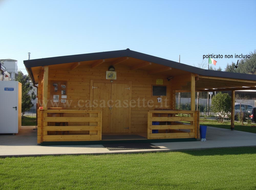 Casetta modello Puglia 5x10 porticato non incluso