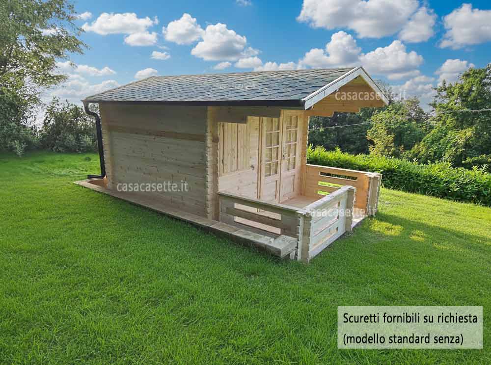 Casetta modello Roma 3x3 con scuretto