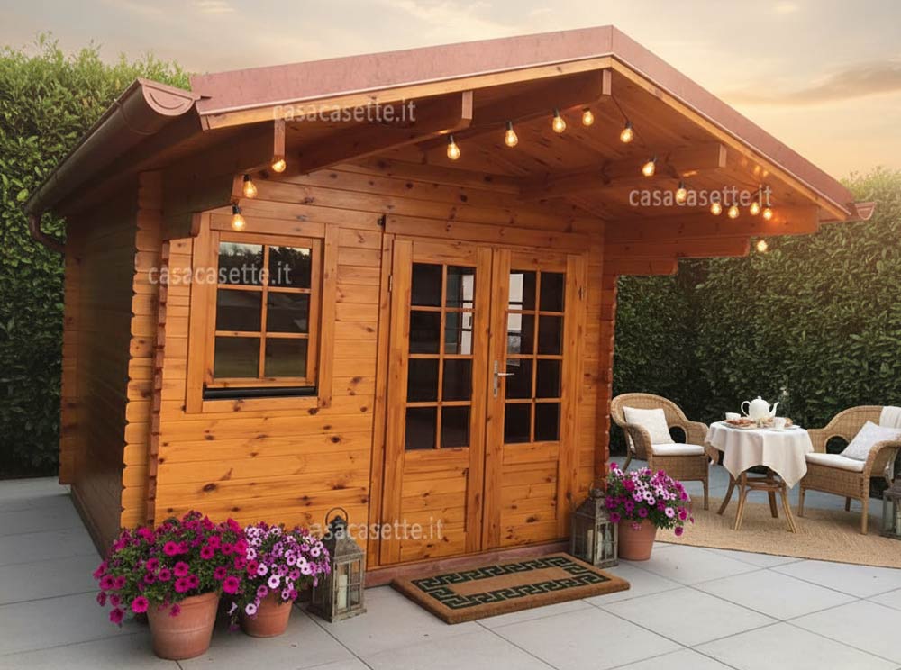 Casetta Roma 3x3 finestra Casetta modello Roma 3x3 finestra