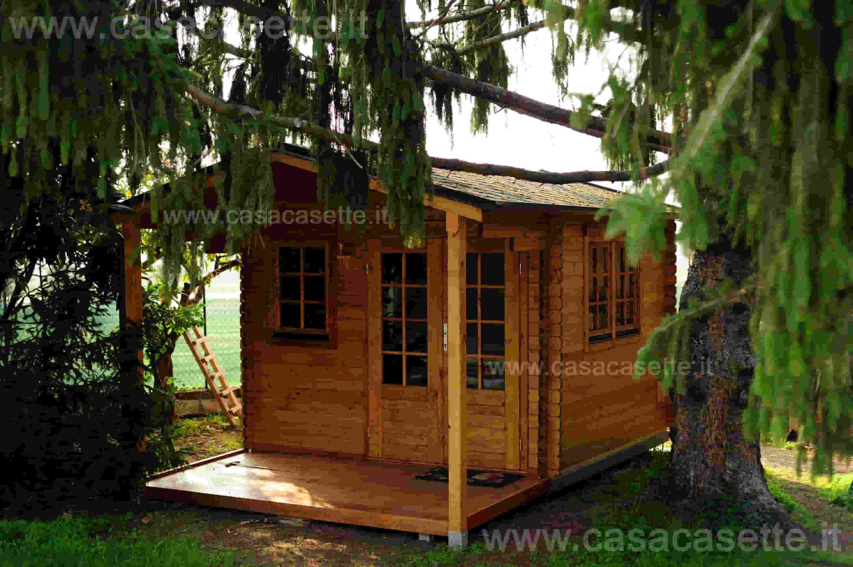 Casetta Roma 3x3 incastro Casetta modello Roma 3x3 incastro blockhouse