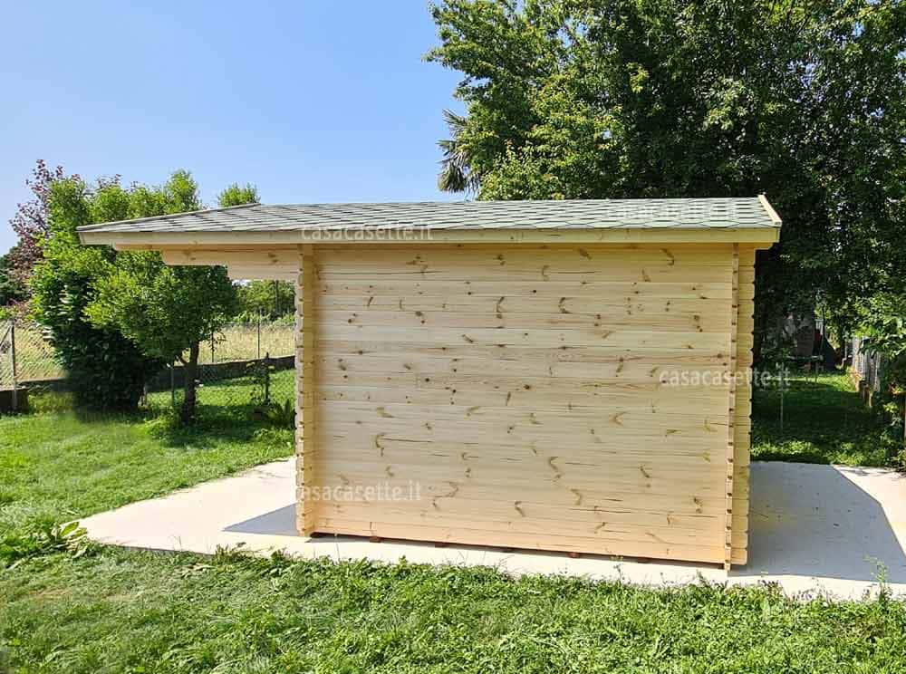 Casetta Roma 3x3 lato Casetta modello Roma 3x3 lato tegole