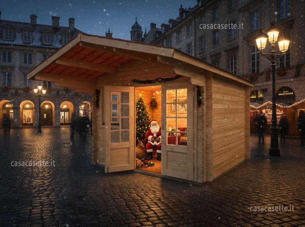 Casetta Roma 3x3 natale Casetta modello Roma 3x3 natale