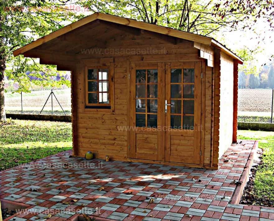 Casetta Roma 3x3 no Casetta modello Roma 3x3 no veranda