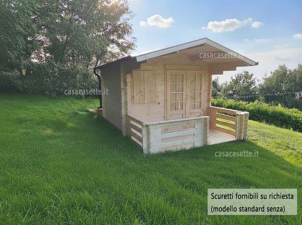 Casetta modello Roma 3x3 scuretti