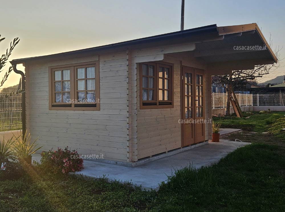 Casetta Roma 4x3 colori Casetta modello Roma 4x3 colori del cliente