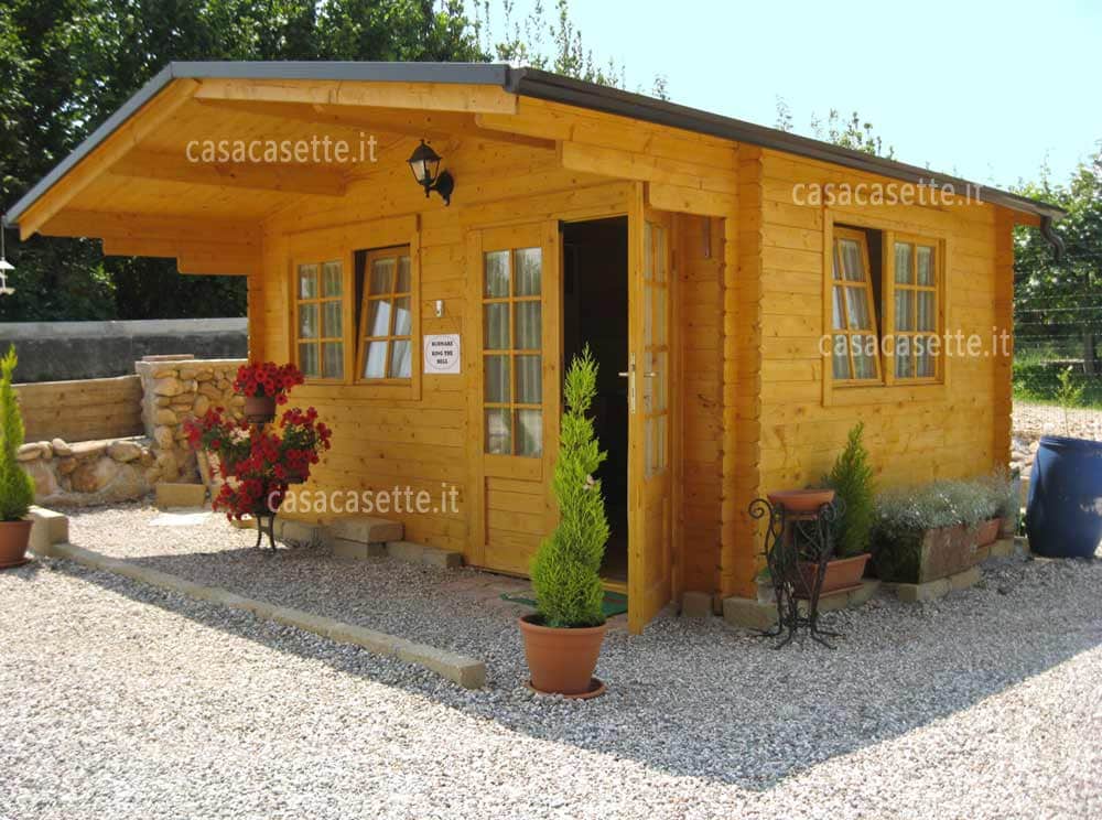 Casetta Roma 4x3 impregnante Casetta modello Roma 4x3 impregnante miele