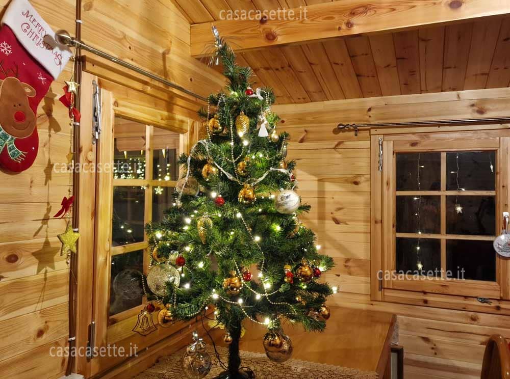 Casetta Roma 4x3 interni Casetta modello Roma 4x3 interni natale