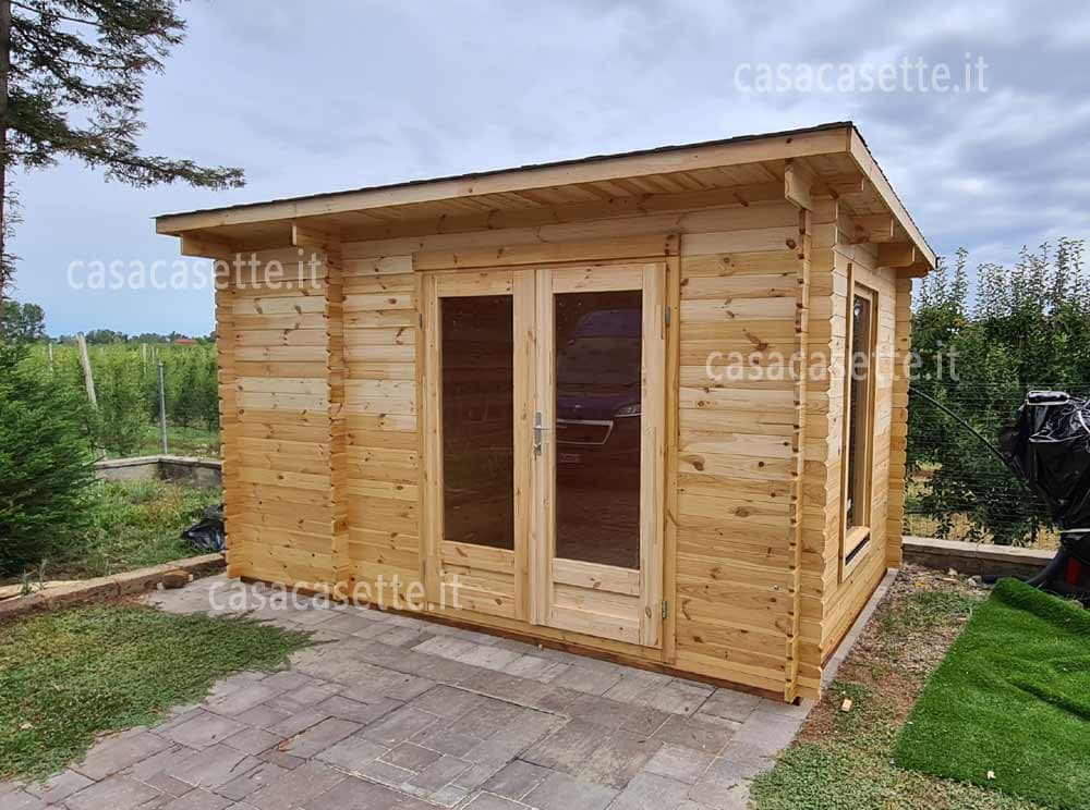 Casetta Rovigo 4x25 colore Casetta modello Rovigo 4x25 colore neutro