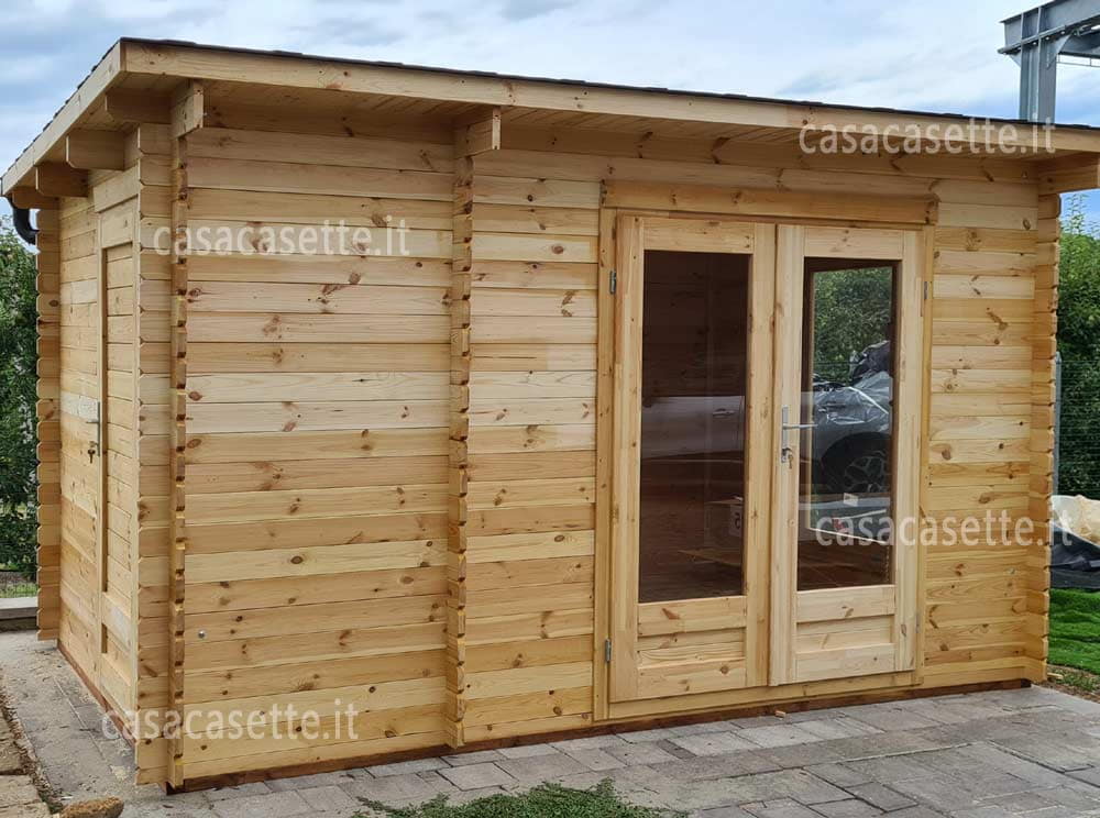 Casetta Rovigo 4x25 impregnante Casetta modello Rovigo 4x25 impregnante neutro