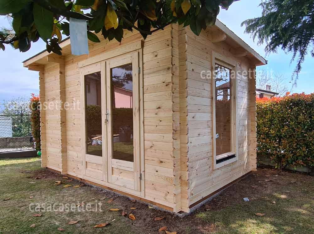 Casetta Rovigo 4x25 neutro Casetta modello Rovigo 4x25 neutro naturale