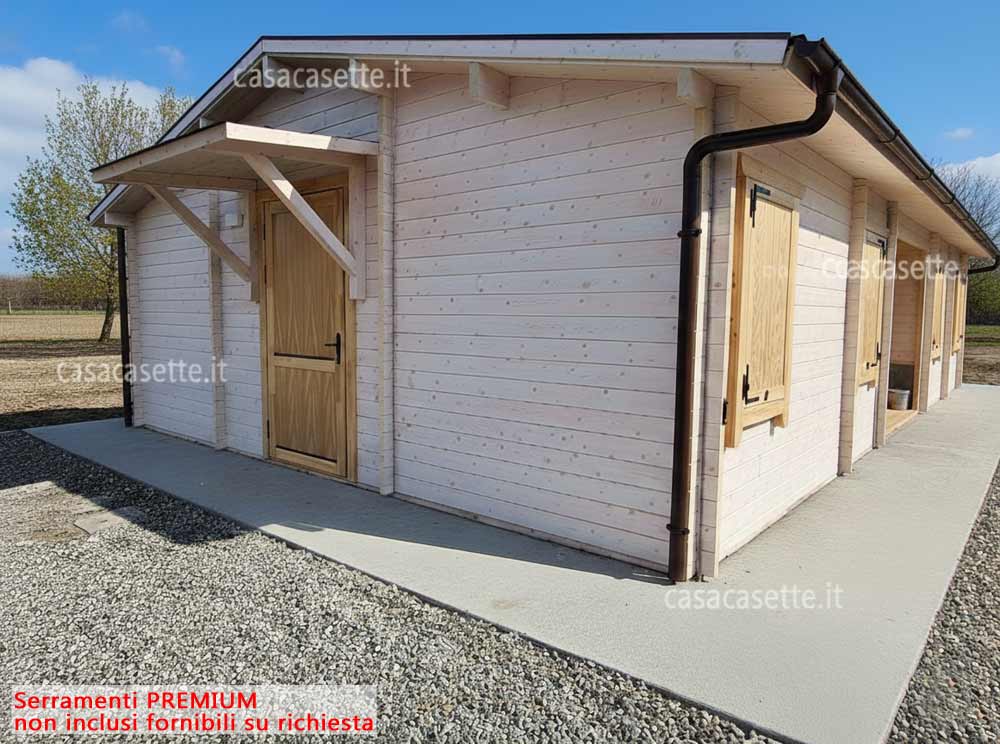 Casetta modello Siena 12x7 colore bianco