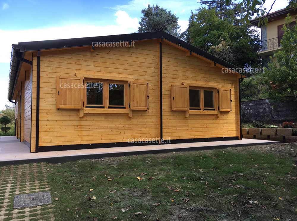 Casetta Siena 12x7 lato Casetta modello Siena 12x7 lato scossalina