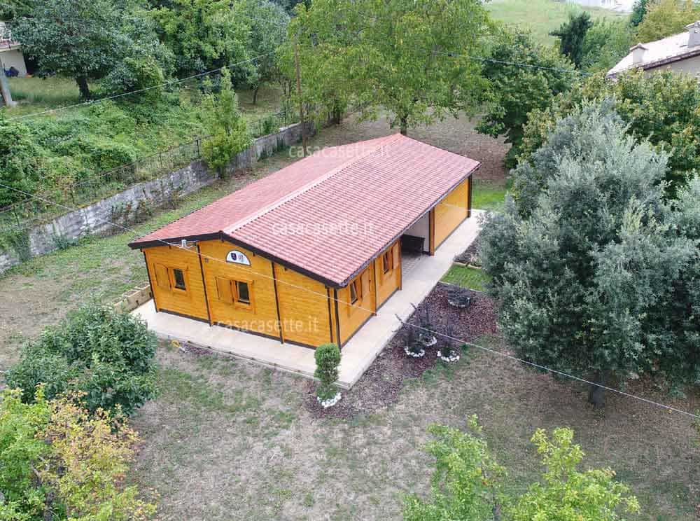 Casetta Siena 12x7 miele Casetta modello Siena 12x7 miele impregnante