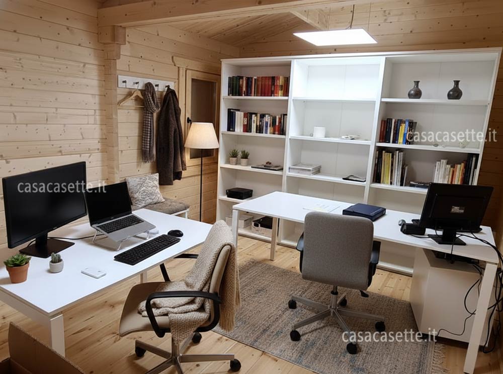 Casetta modello Siena 12x7 stanza ufficio