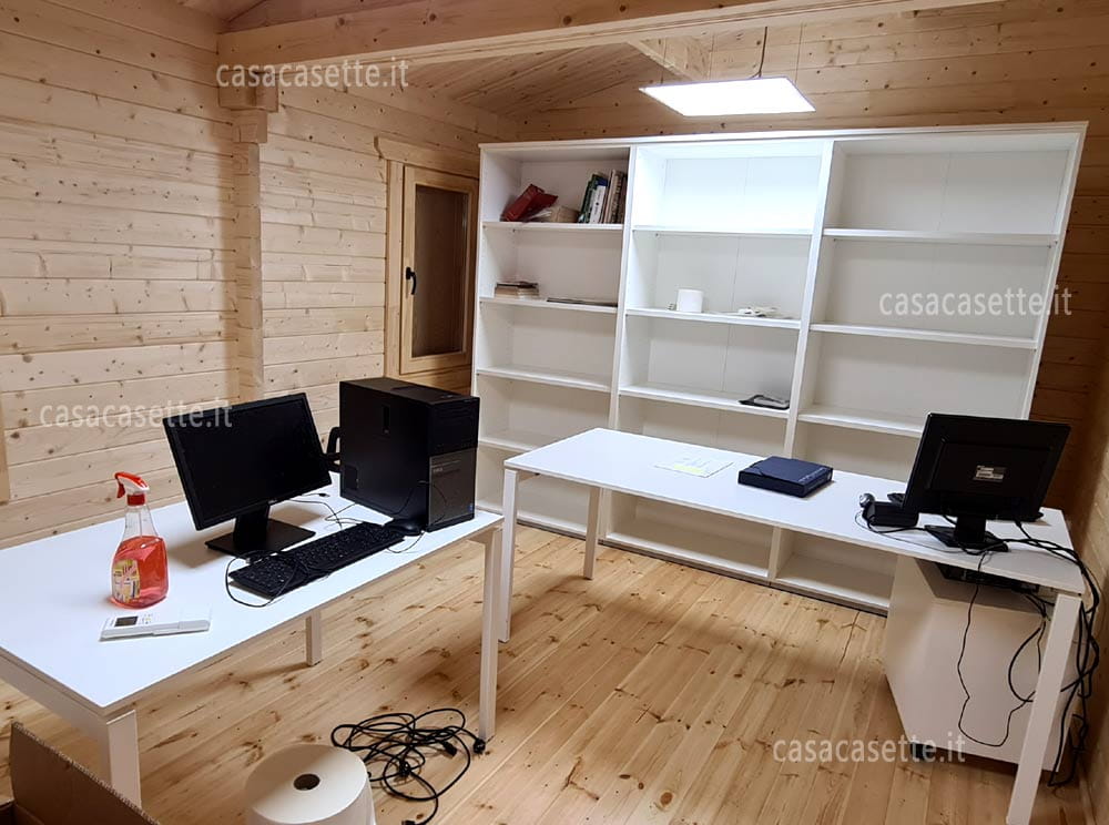 Casetta Siena 12x7 uffici Casetta modello Siena 12x7 uffici interni