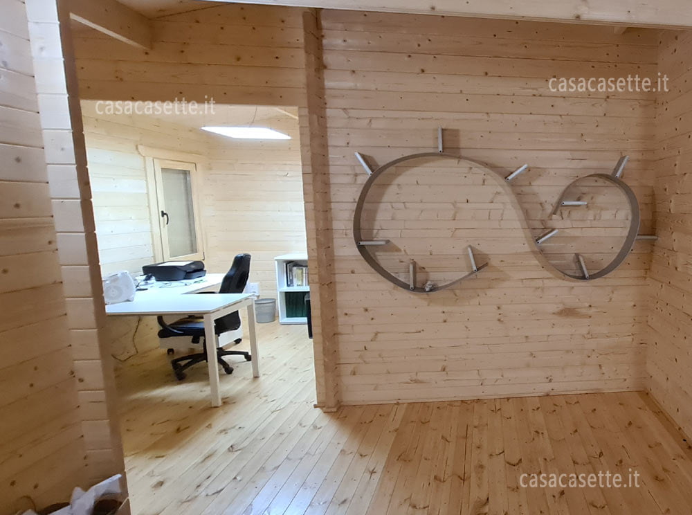 Casetta Siena 12x7 ufficio Casetta modello Siena 12x7 ufficio sala