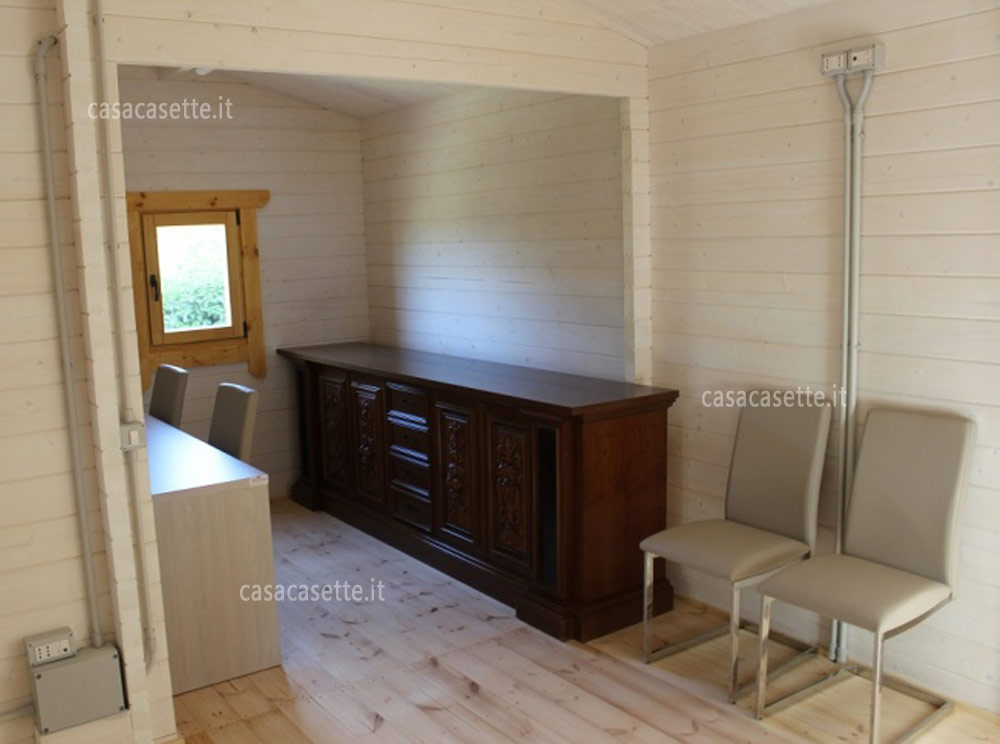 Casetta modello Siena Camerino sala