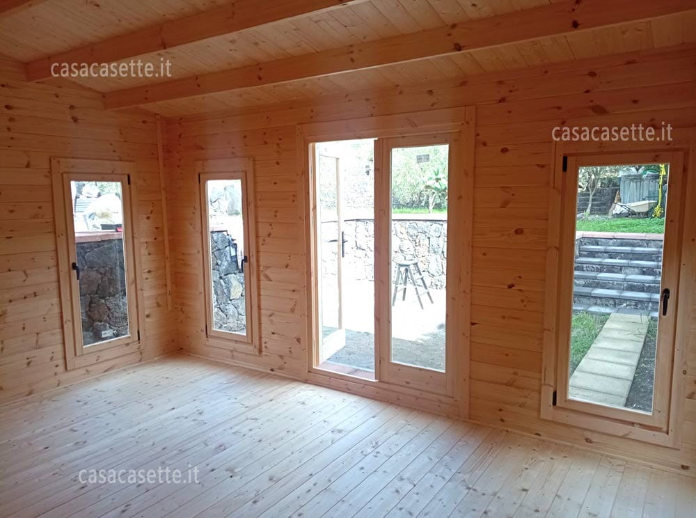 Casetta Siracusa 5x4 interno Casetta modello Siracusa 5x4 interno sala