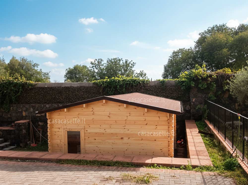 Casetta modello Siracusa 5x4 lato