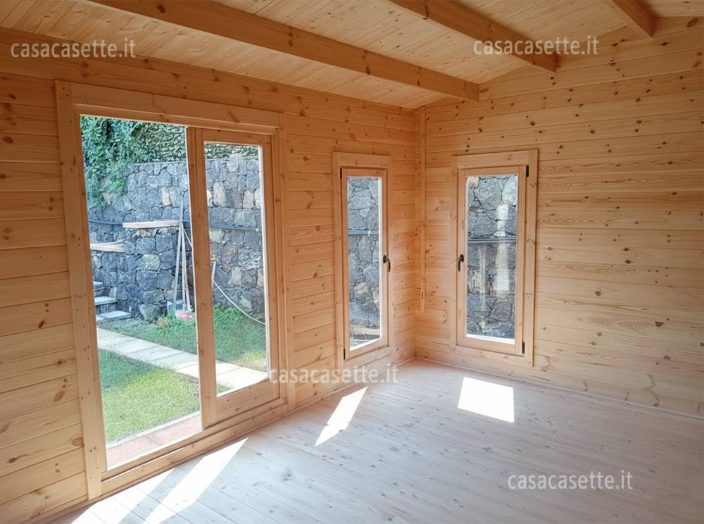 Casetta modello Siracusa 5x4 pareti