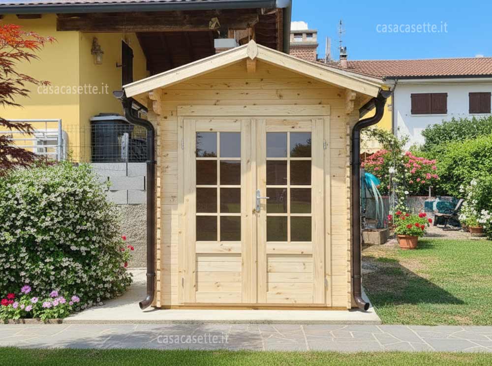 Casetta modello Trento 2x3 frontale