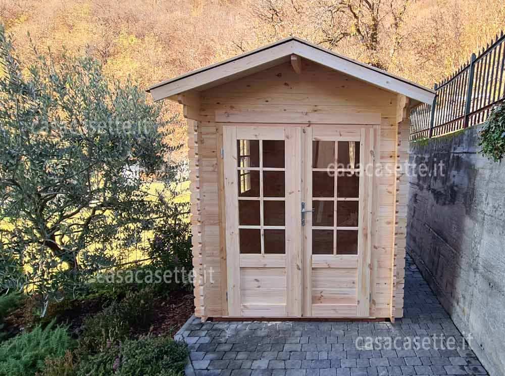 Casetta modello Trento 2x3 massello naturale