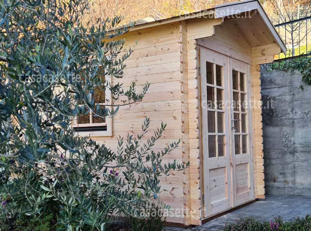 Casetta modello Trento 2x3 montata appena