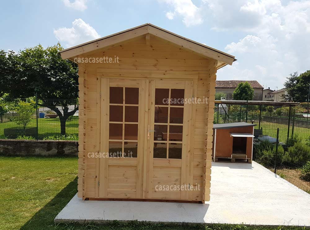 Casetta modello Trento 2x3 naturale colore