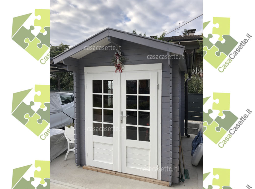 Casetta modello Trento 2x3 smalto bianco