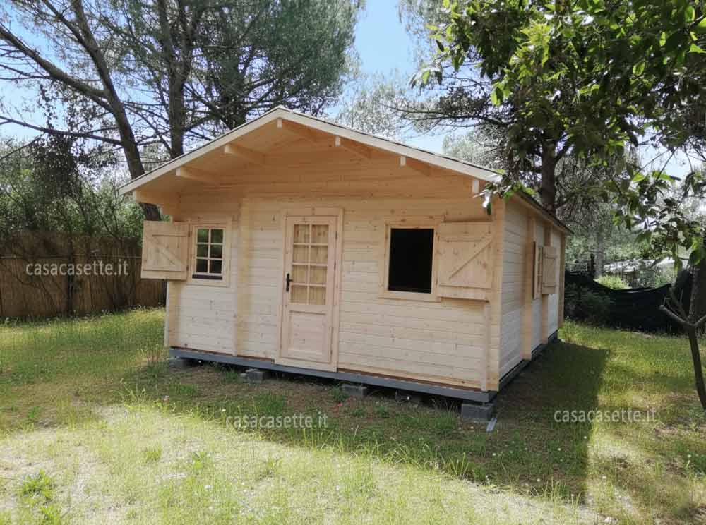 Casetta modello Treviso 42mq massello naturale