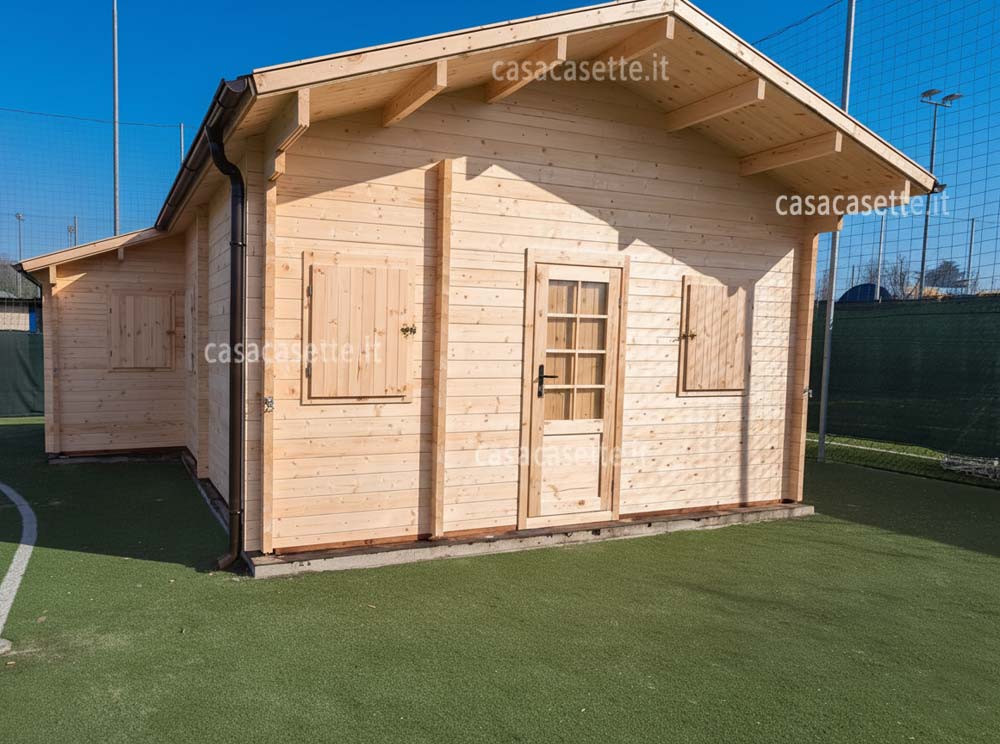 Casetta modello Treviso 42mq porta