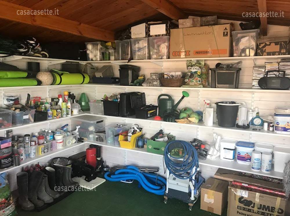 Casetta Trieste 4x4 ricovero Casetta modello Trieste 4x4 ricovero attrezzi