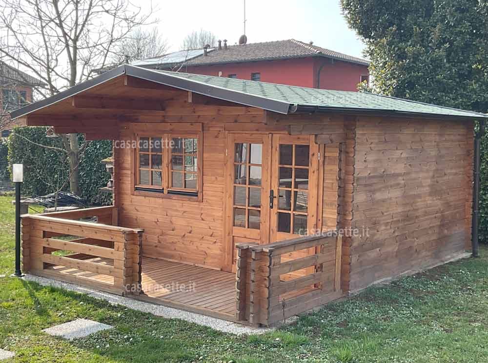 Casetta Trieste 4x4 scossalina Casetta modello Trieste 4x4 scossalina acciaio