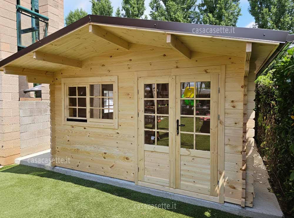 Casetta Udine 4x5 finestra Casetta modello Udine 4x5 finestra