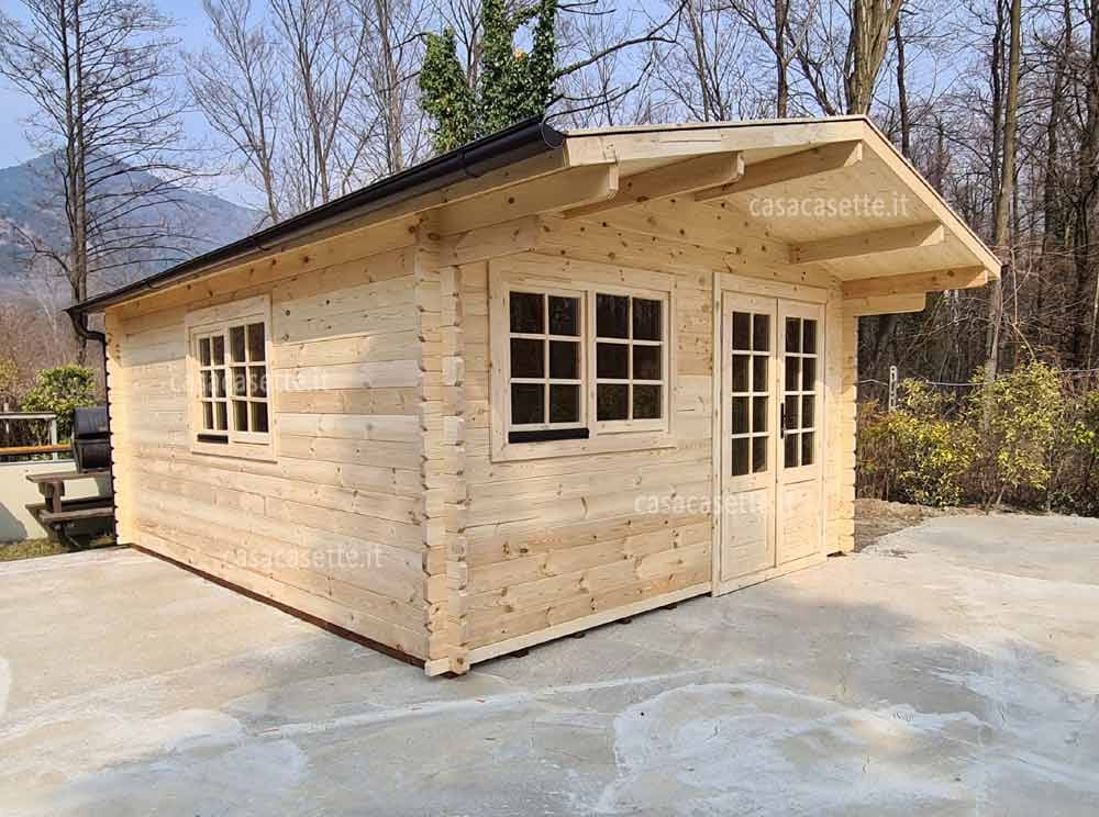 Casetta Udine 4x5 naturale Casetta modello Udine 4x5 naturale colore