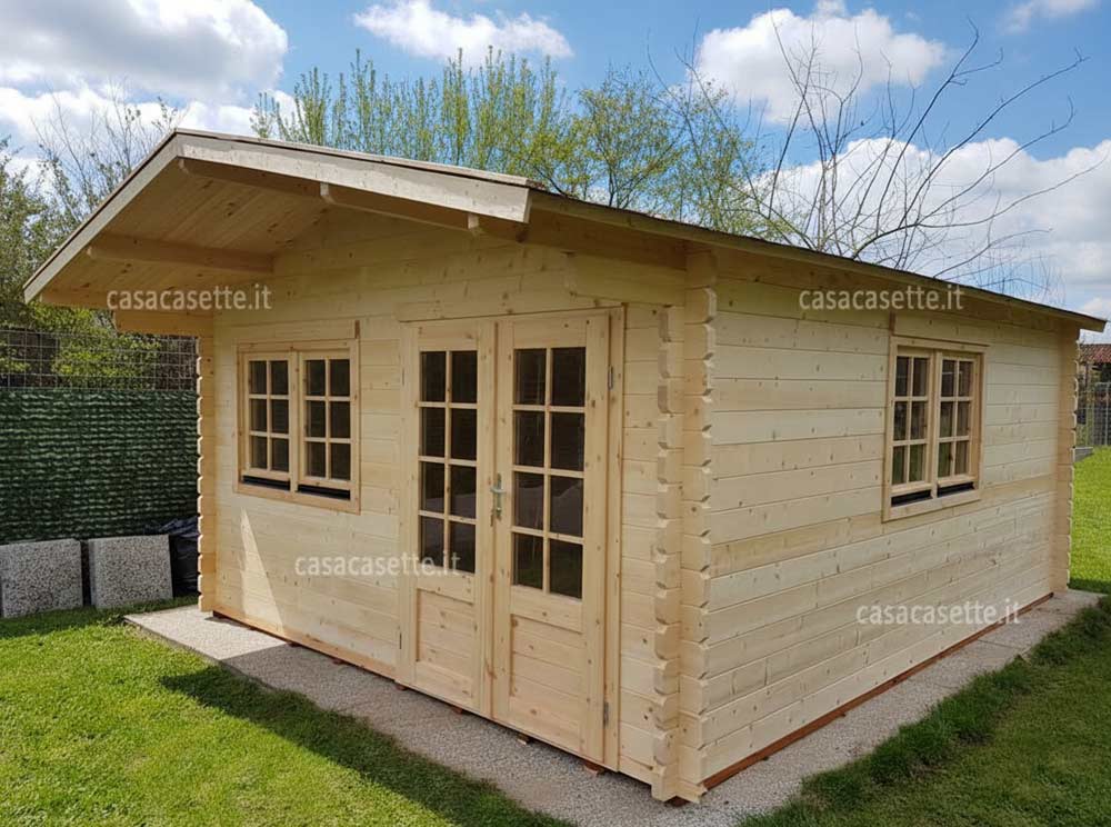 Casetta modello Udine 4x5 serramenti