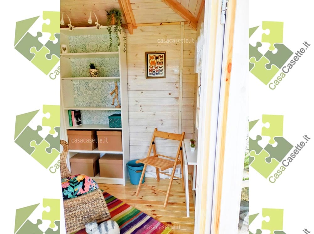 Casetta Venezia 3x3 interno Casetta modello Venezia 3x3 interno stanza
