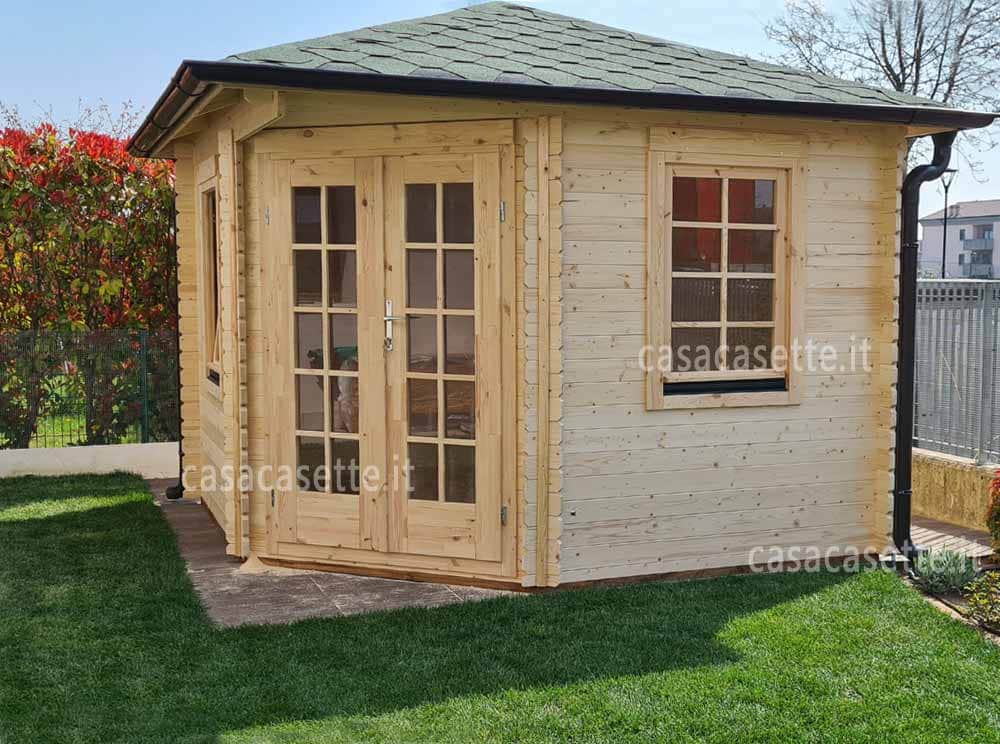 Casetta Venezia 3x3 tegole Casetta modello Venezia 3x3 tegole verdi