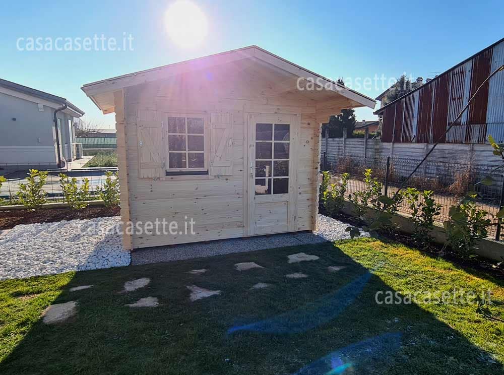 Casetta Verona 3x25 neutro Casetta modello Verona 3x25 neutro colore