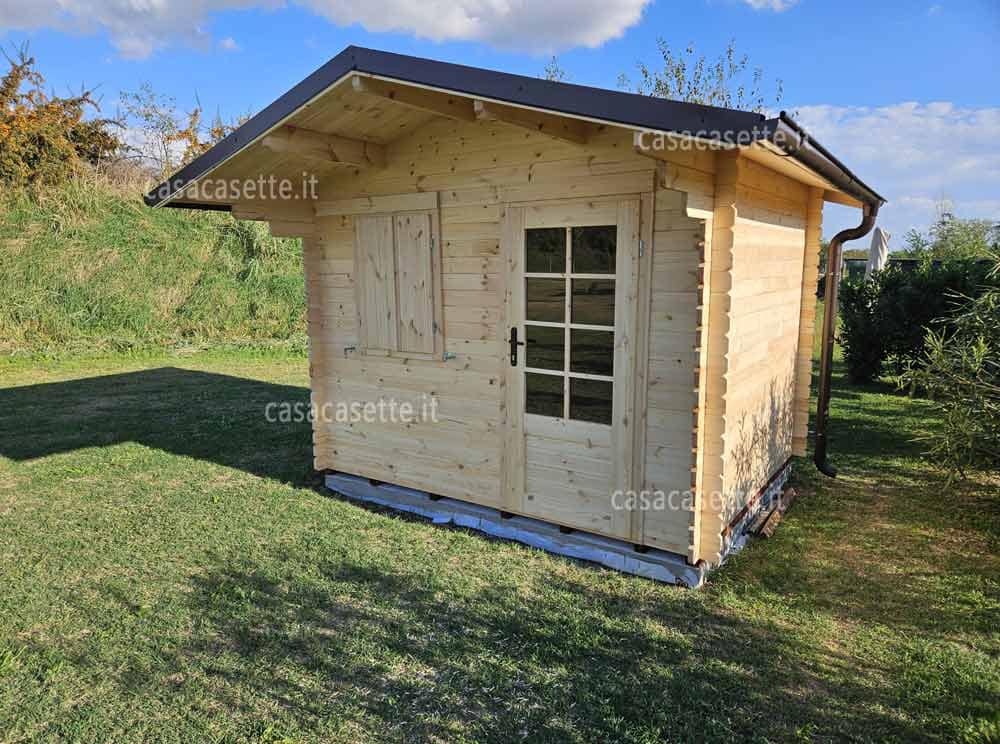 Casetta Verona 3x25 scossalina Casetta modello Verona 3x25 scossalina acciaio