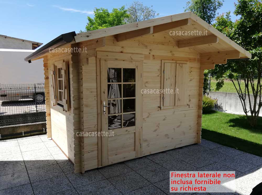 Casetta Verona 3x25 su richiesta Casetta modello Verona 3x25 su richiesta