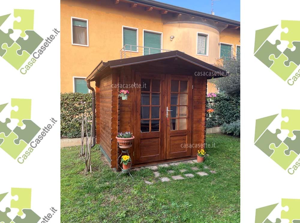 Casetta modello Vicenza 22x22 frontale scossalina