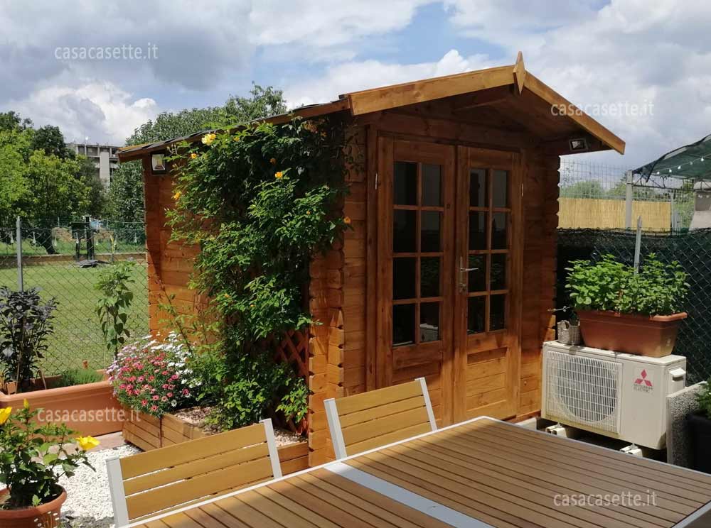 Casetta modello Vicenza 22x22 giardino