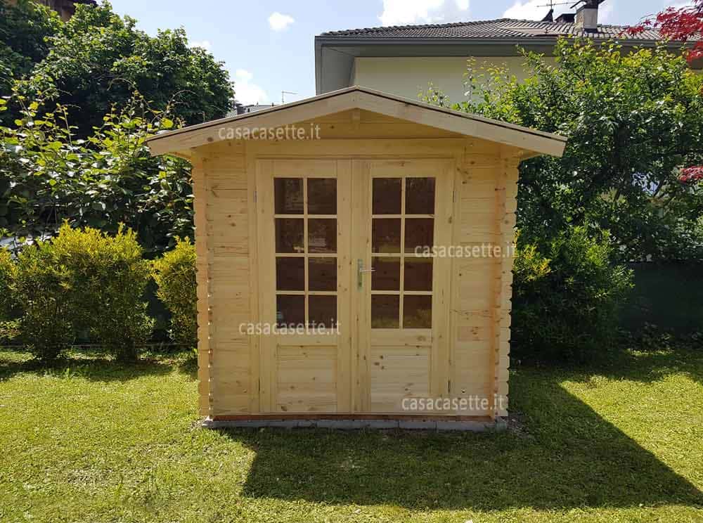 Casetta modello Vicenza 22x22 massello tegole