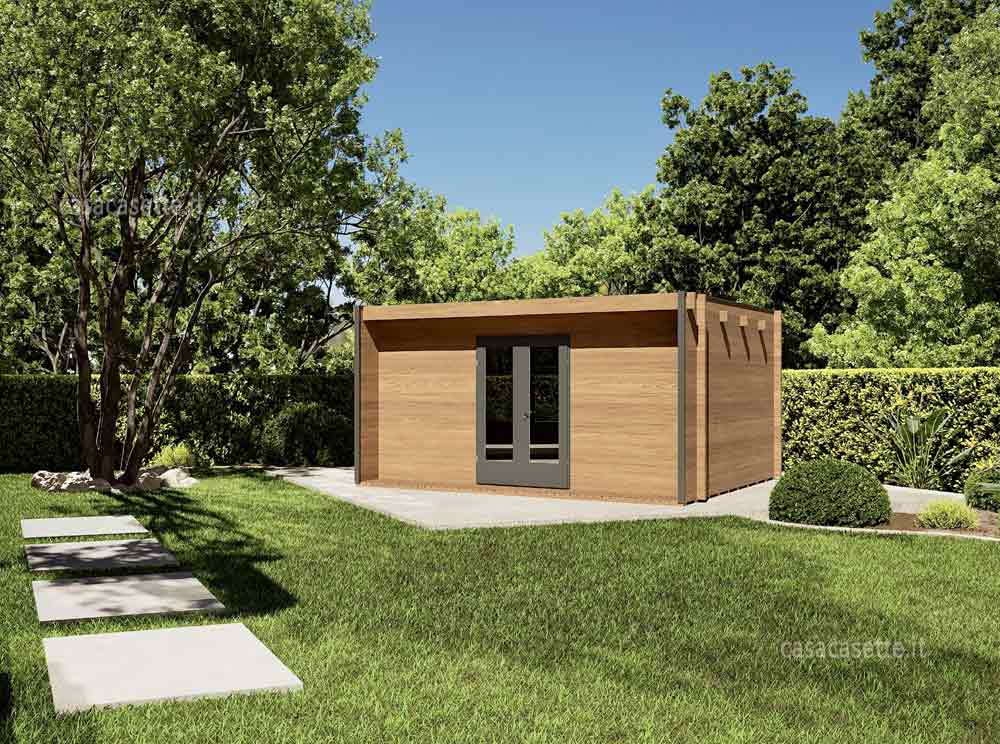 Casetta Vittoria Cube 5x4 PVC Casetta modello Vittoria Cube 5x4 PVC