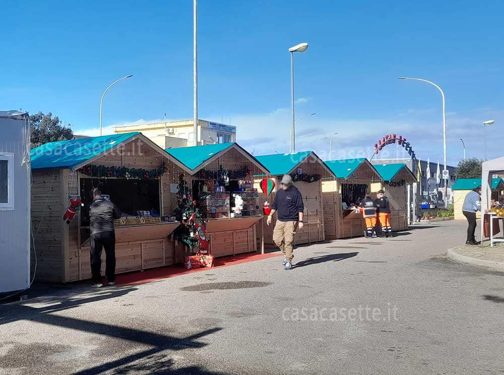 Chiosco fisso 3x25 mercatino Chiosco fisso modello 3x25 mercatino natale