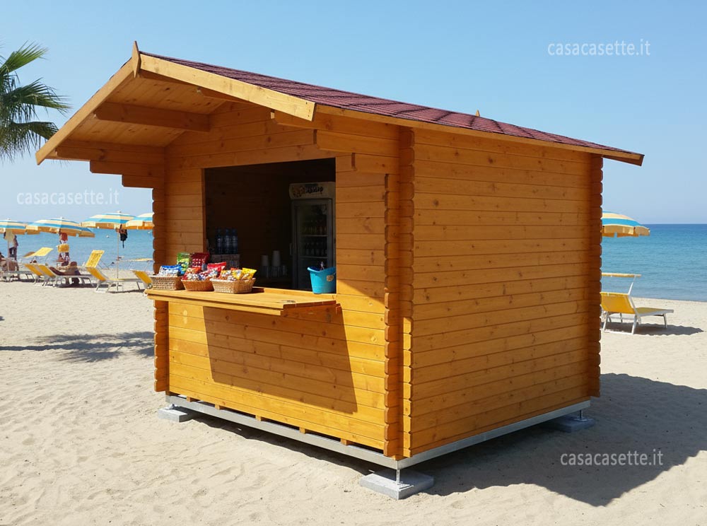Chiosco fisso 3x25 spiaggia